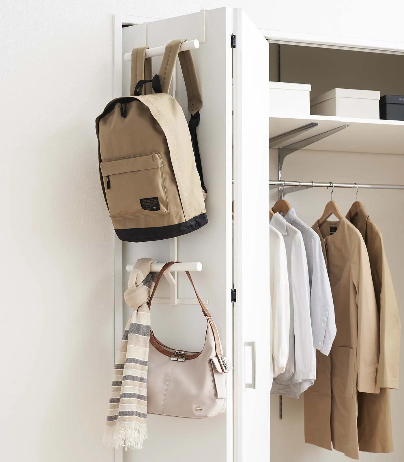 Over-the-Door Backpack Hanger - Steel from Yamazaki Home