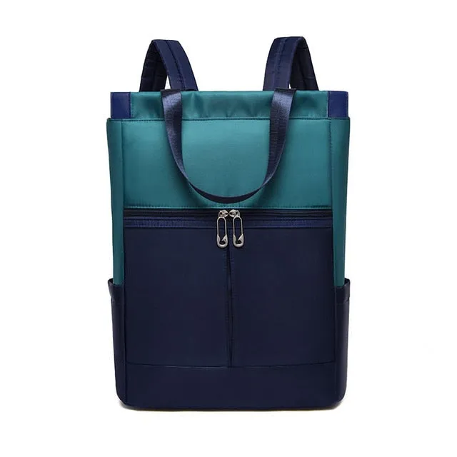 Oxford Women Backpacks Girls Book Bags