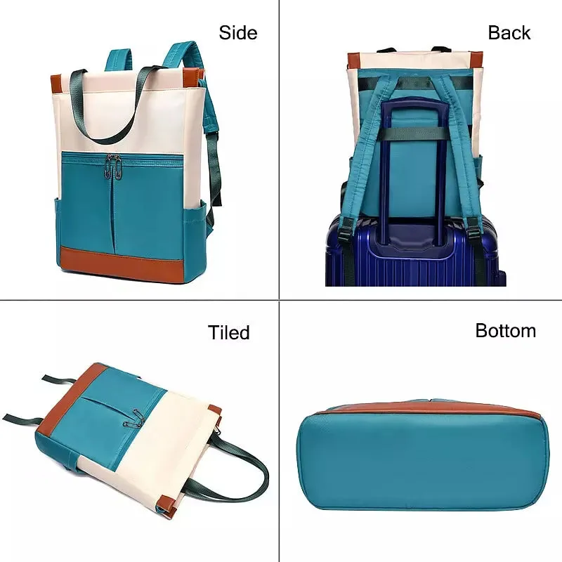 Oxford Women Backpacks Girls Book Bags