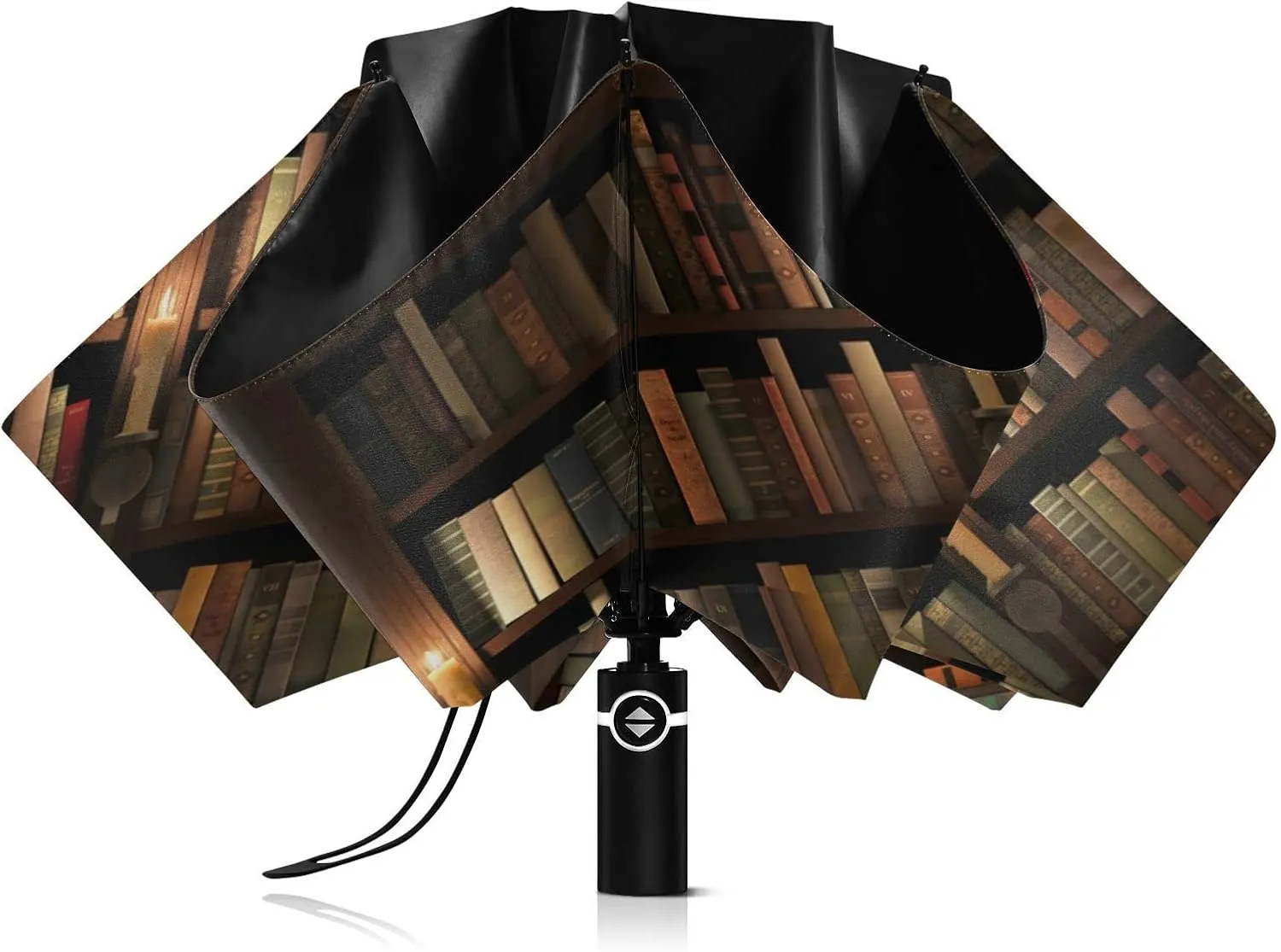 Oyihfvs Automatic Umbrella, Folding Umbrella Reinforced Anti-UV Sun rain Auto Open/Close