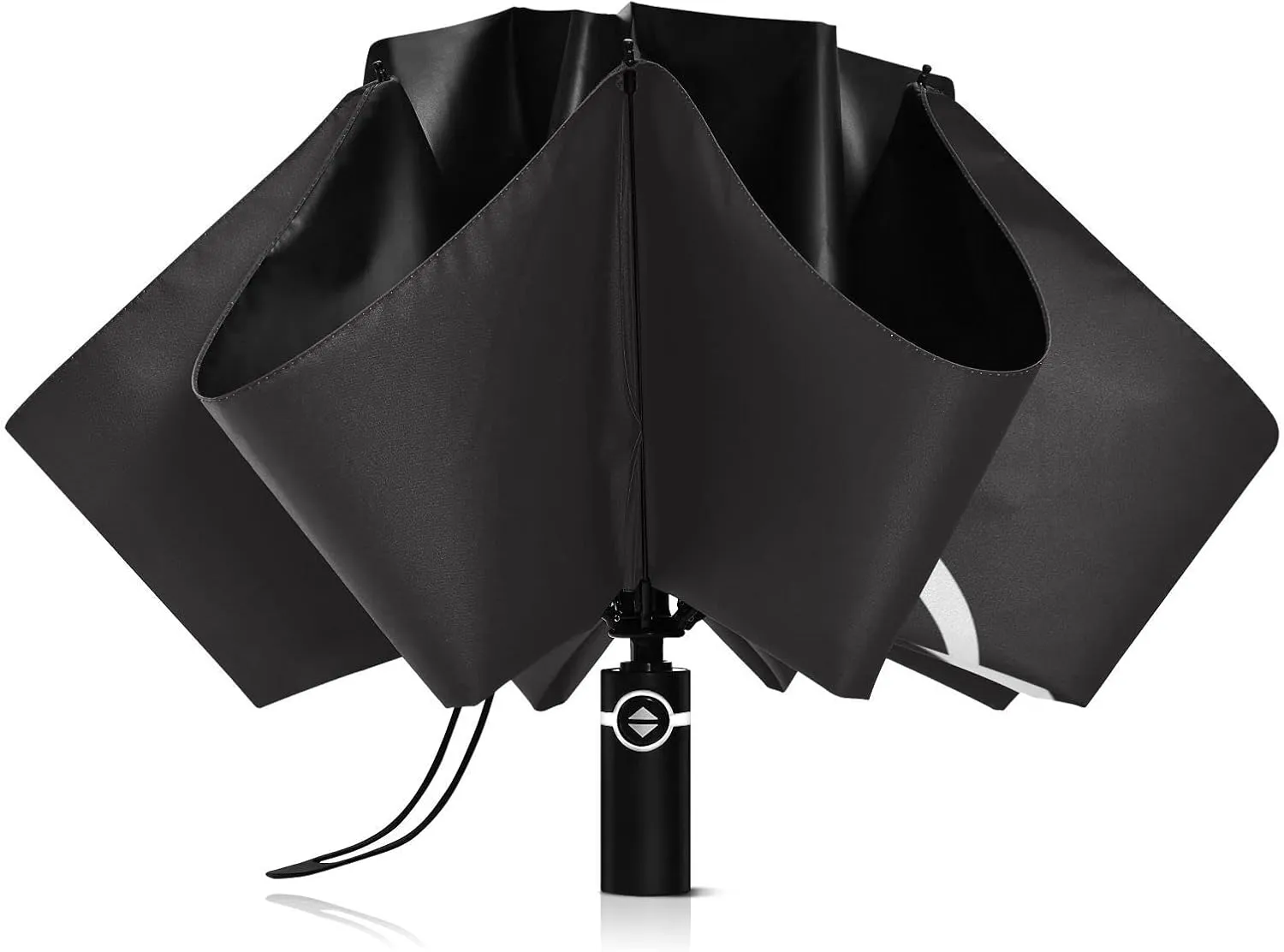 Oyihfvs Automatic Umbrella, Folding Umbrella Reinforced Anti-UV Sun rain Auto Open/Close