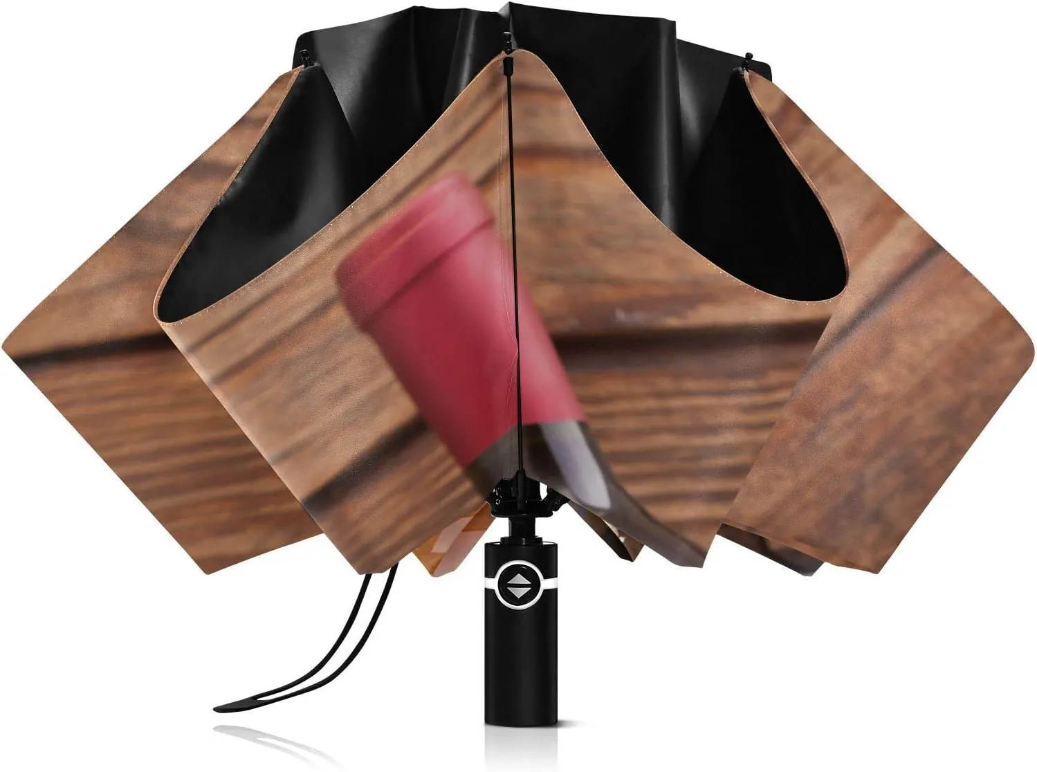 Oyihfvs Automatic Umbrella, Folding Umbrella Reinforced Anti-UV Sun rain Auto Open/Close