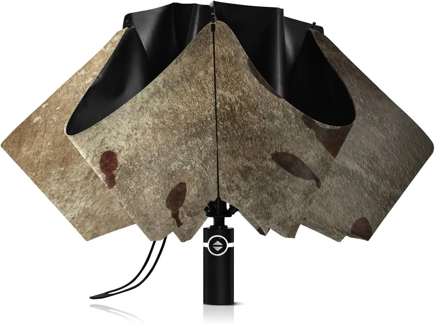 Oyihfvs Automatic Umbrella, Folding Umbrella Reinforced Anti-UV Sun rain Auto Open/Close