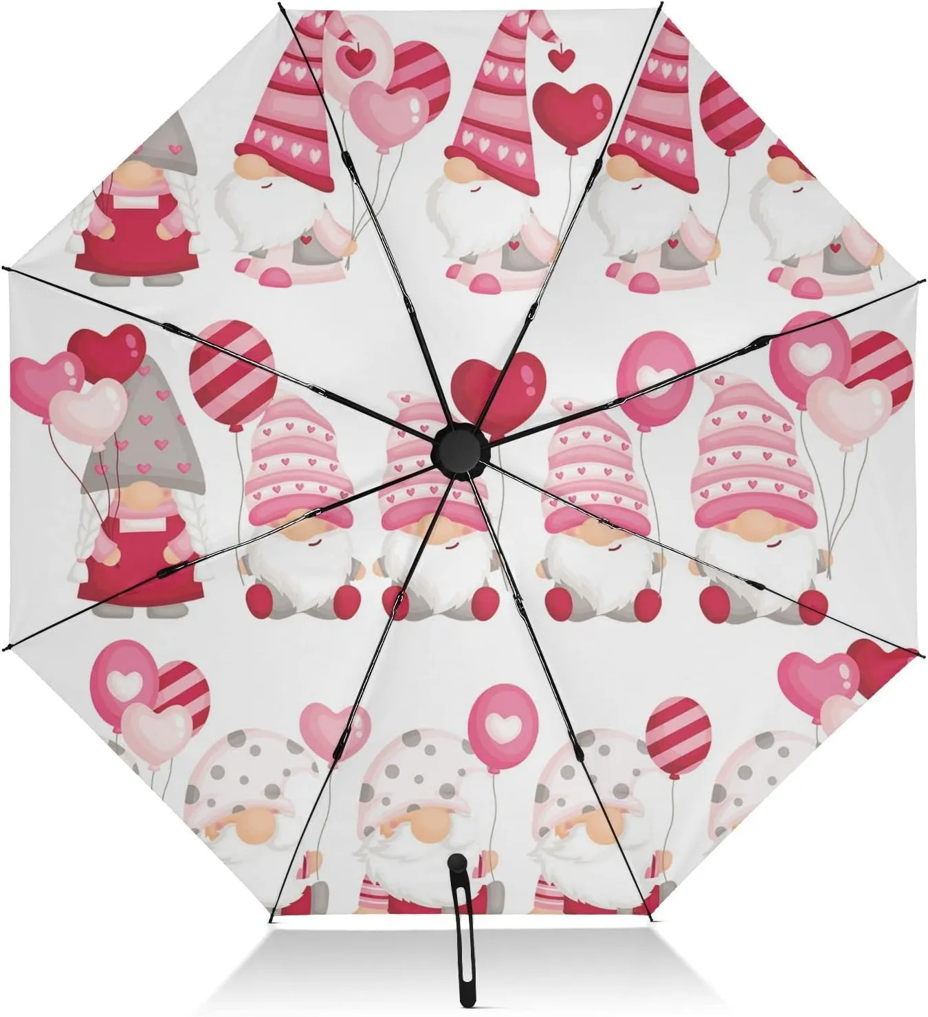 Oyihfvs Automatic Umbrella, Folding Umbrella Reinforced Anti-UV Sun rain Auto Open/Close