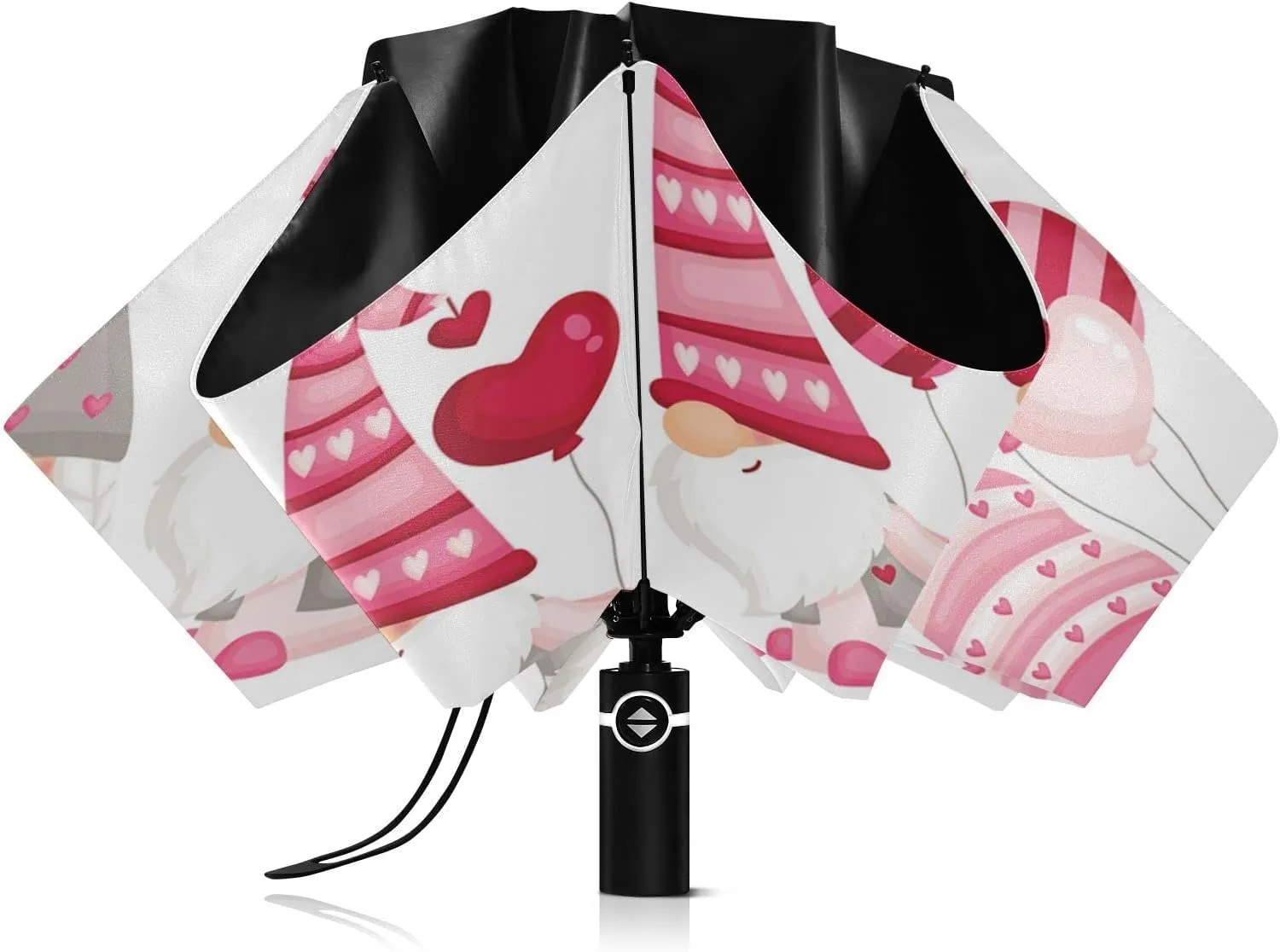 Oyihfvs Automatic Umbrella, Folding Umbrella Reinforced Anti-UV Sun rain Auto Open/Close