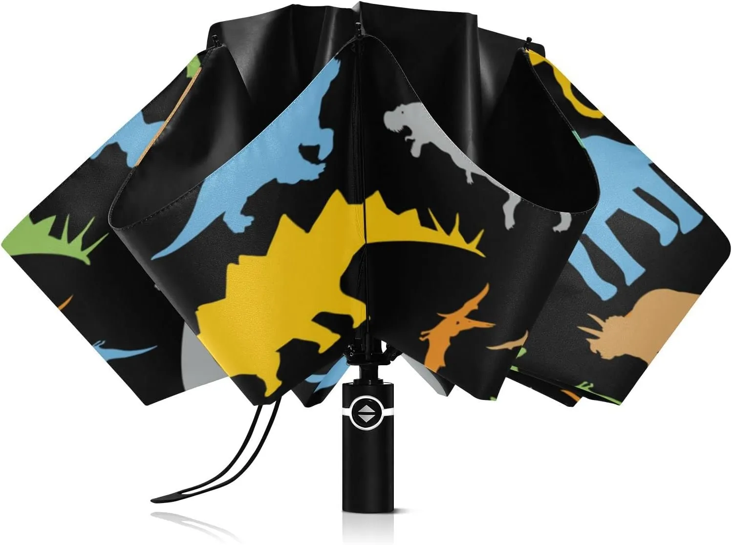 Oyihfvs Automatic Umbrella, Folding Umbrella Reinforced Anti-UV Sun rain Auto Open/Close