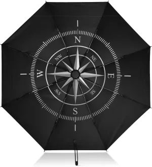 Oyihfvs Automatic Umbrella, Folding Umbrella Reinforced Anti-UV Sun rain Auto Open/Close