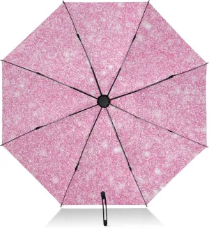 Oyihfvs Automatic Umbrella, Folding Umbrella Reinforced Anti-UV Sun rain Auto Open/Close