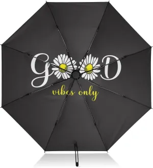 Oyihfvs Automatic Umbrella, Folding Umbrella Reinforced Anti-UV Sun rain Auto Open/Close