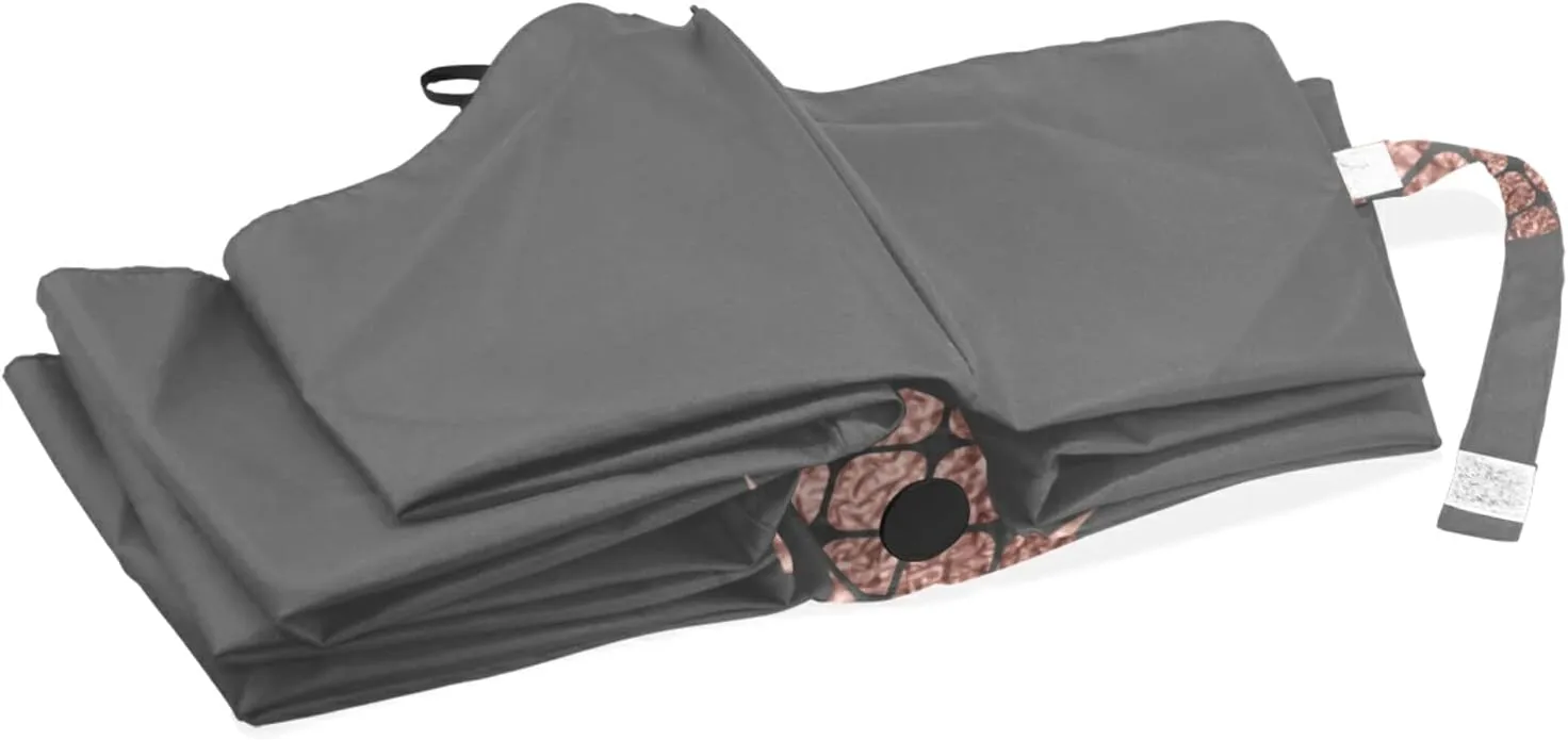 Oyihfvs Automatic Windproof Waterproof Umbrella, Folding Umbrella Reinforced Portable Automatic Compact Anti-UV Sun rain Auto Open/Close