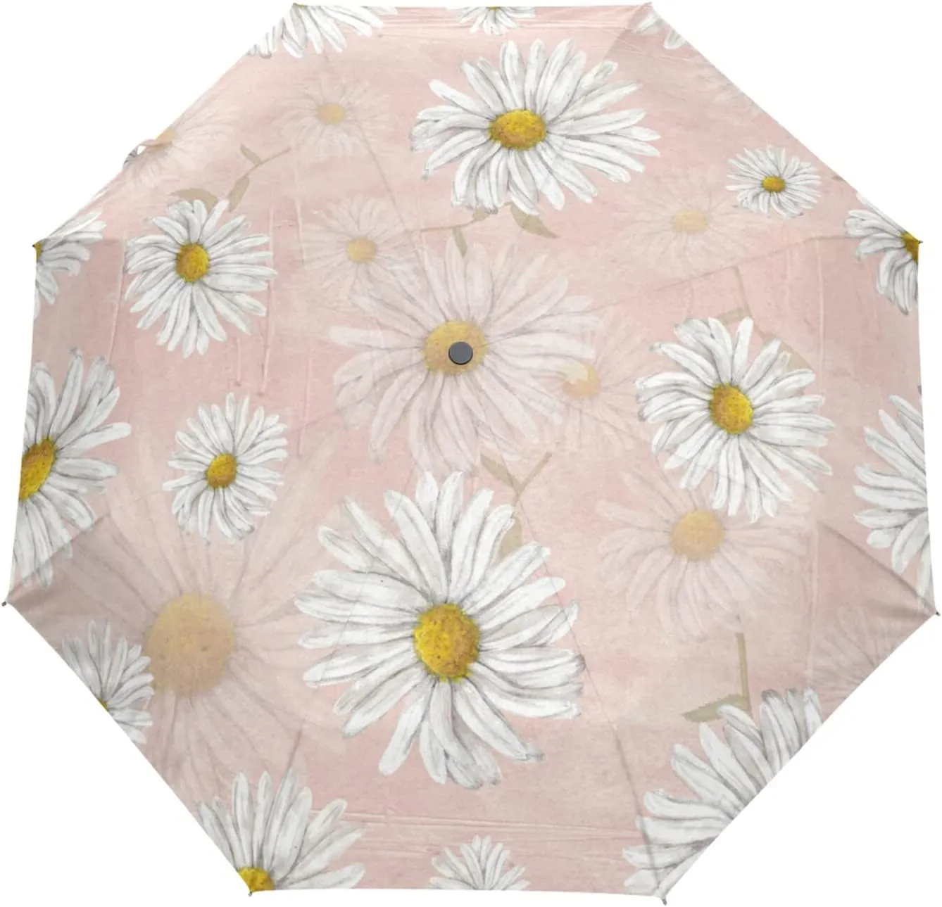 Oyihfvs Automatic Windproof Waterproof Umbrella, Folding Umbrella Reinforced Portable Automatic Compact Anti-UV Sun rain Auto Open/Close