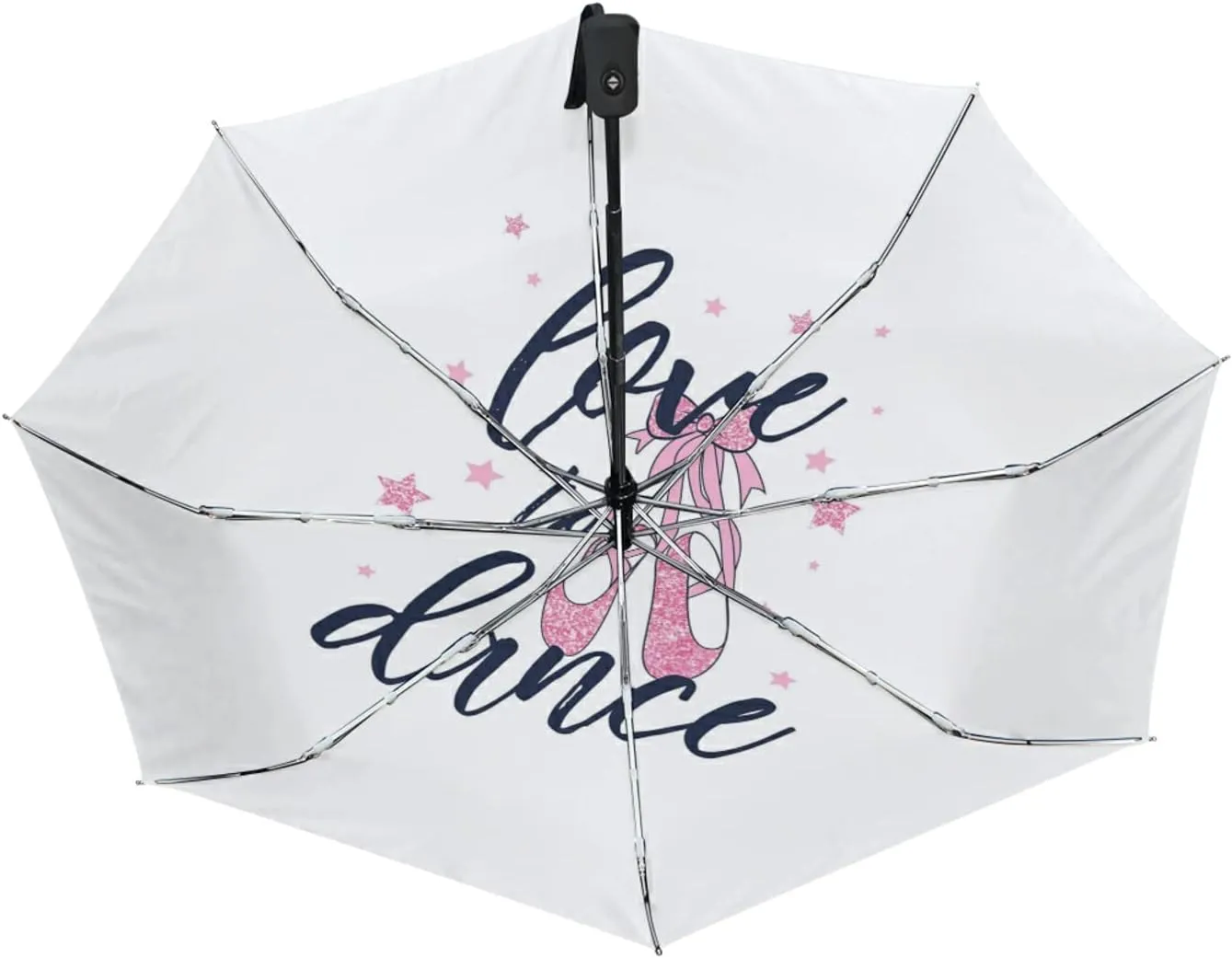 Oyihfvs Automatic Windproof Waterproof Umbrella, Folding Umbrella Reinforced Portable Automatic Compact Anti-UV Sun rain Auto Open/Close