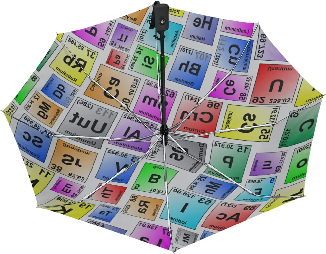 Oyihfvs Automatic Windproof Waterproof Umbrella, Folding Umbrella Reinforced Portable Automatic Compact Anti-UV Sun rain Auto Open/Close
