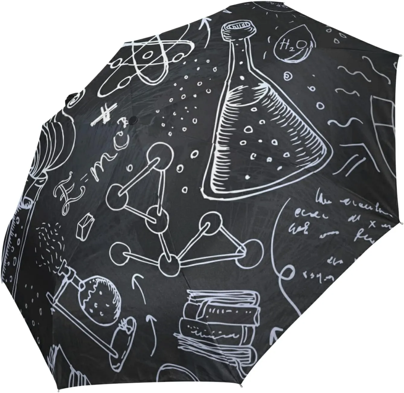 Oyihfvs Automatic Windproof Waterproof Umbrella, Folding Umbrella Reinforced Portable Automatic Compact Anti-UV Sun rain Auto Open/Close