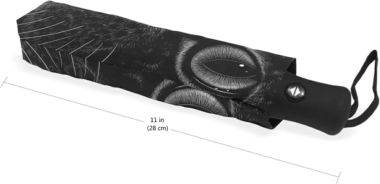 Oyihfvs Automatic Windproof Waterproof Umbrella, Folding Umbrella Reinforced Portable Automatic Compact Anti-UV Sun rain Auto Open/Close