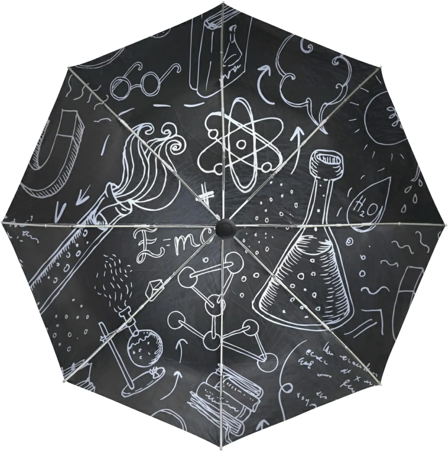 Oyihfvs Automatic Windproof Waterproof Umbrella, Folding Umbrella Reinforced Portable Automatic Compact Anti-UV Sun rain Auto Open/Close