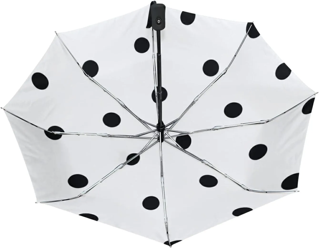 Oyihfvs Automatic Windproof Waterproof Umbrella, Folding Umbrella Reinforced Portable Automatic Compact Anti-UV Sun rain Auto Open/Close