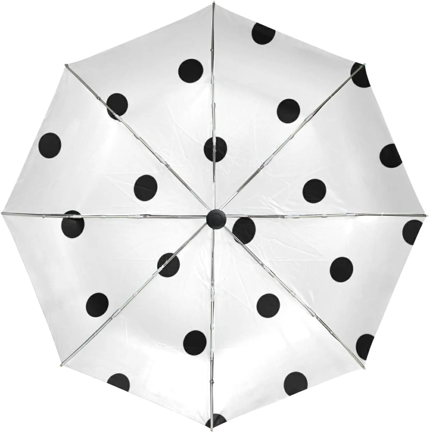 Oyihfvs Automatic Windproof Waterproof Umbrella, Folding Umbrella Reinforced Portable Automatic Compact Anti-UV Sun rain Auto Open/Close