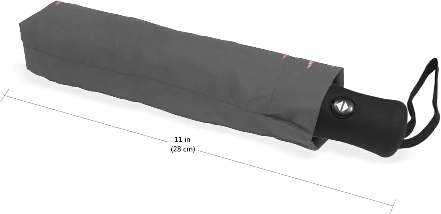 Oyihfvs Automatic Windproof Waterproof Umbrella, Folding Umbrella Reinforced Portable Automatic Compact Anti-UV Sun rain Auto Open/Close