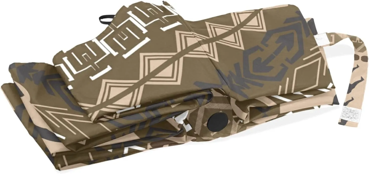 Oyihfvs Automatic Windproof Waterproof Umbrella, Folding Umbrella Reinforced Portable Compact Anti-UV Sun rain Auto Open/Close