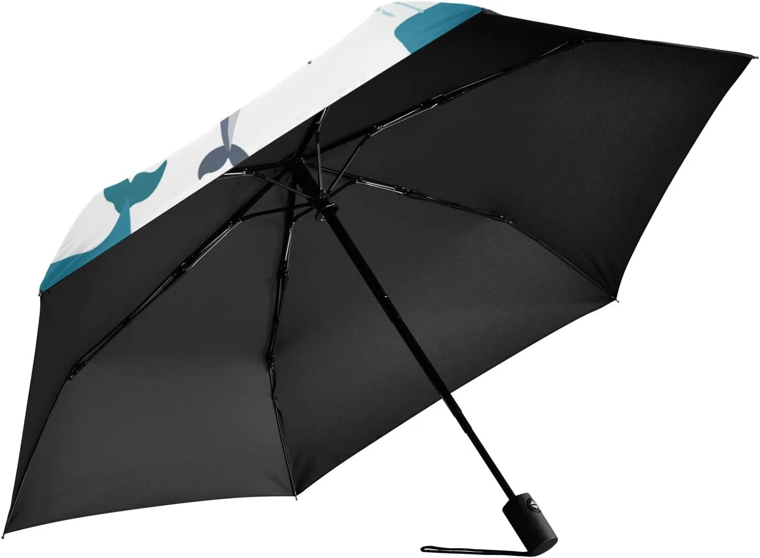 Oyihfvs Automatic Windproof Waterproof Umbrella, Folding Umbrella Reinforced Portable Compact UV Protection Sun rain Auto Open/Close