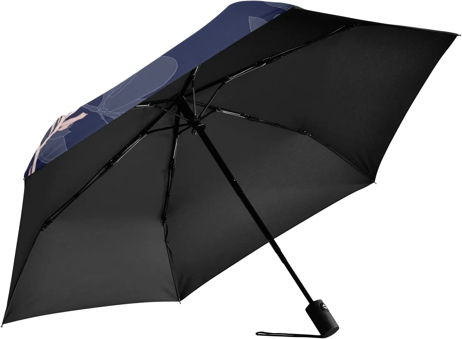 Oyihfvs Automatic Windproof Waterproof Umbrella, Folding Umbrella Reinforced Portable Compact UV Protection Sun rain Auto Open/Close
