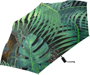 Oyihfvs Automatic Windproof Waterproof Umbrella, Folding Umbrella Reinforced Portable Compact UV Protection Sun rain Auto Open/Close