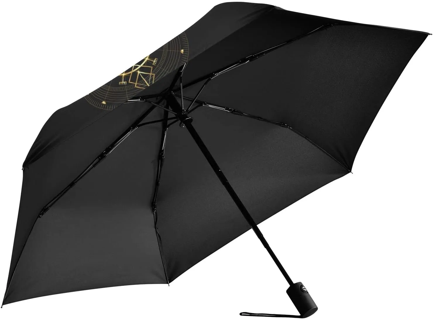 Oyihfvs Automatic Windproof Waterproof Umbrella, Folding Umbrella Reinforced Portable Compact UV Protection Sun rain Auto Open/Close