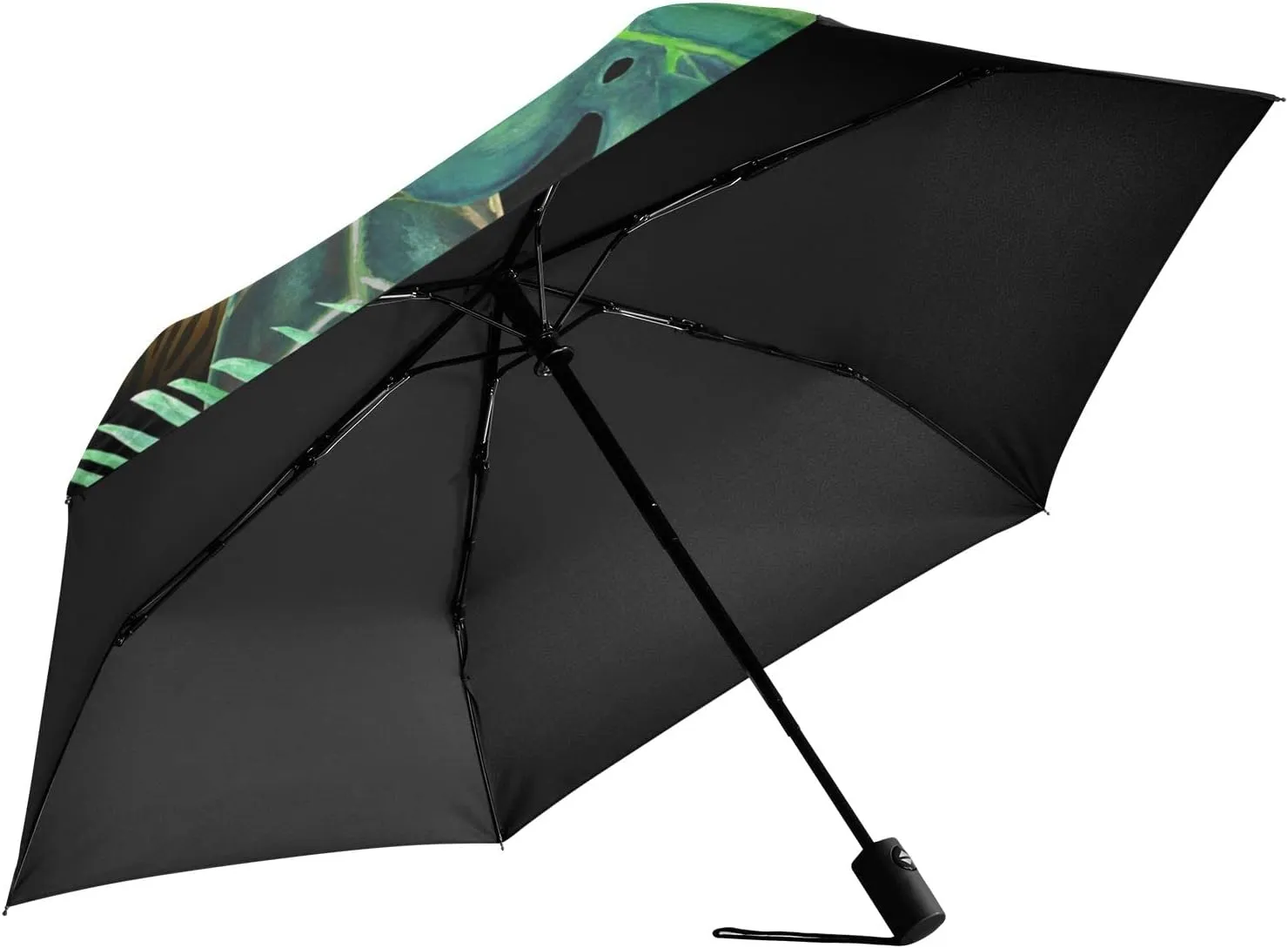 Oyihfvs Automatic Windproof Waterproof Umbrella, Folding Umbrella Reinforced Portable Compact UV Protection Sun rain Auto Open/Close