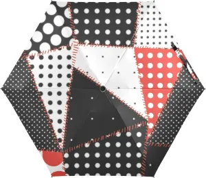 Oyihfvs Parasol Folding Umbrella, Reinforced Windproof Waterproof, Portable Compact Anti-UV Sun Rain Protection for Travel Outdoor