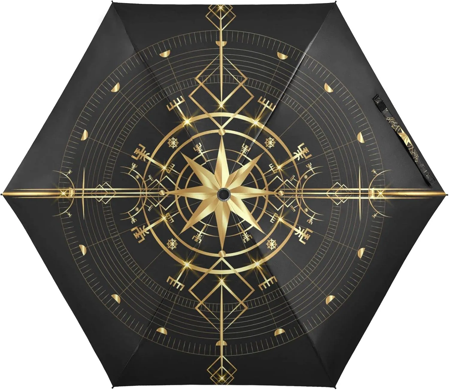Oyihfvs Parasol Folding Umbrella, Reinforced Windproof Waterproof, Portable Compact Anti-UV Sun Rain Protection for Travel Outdoor