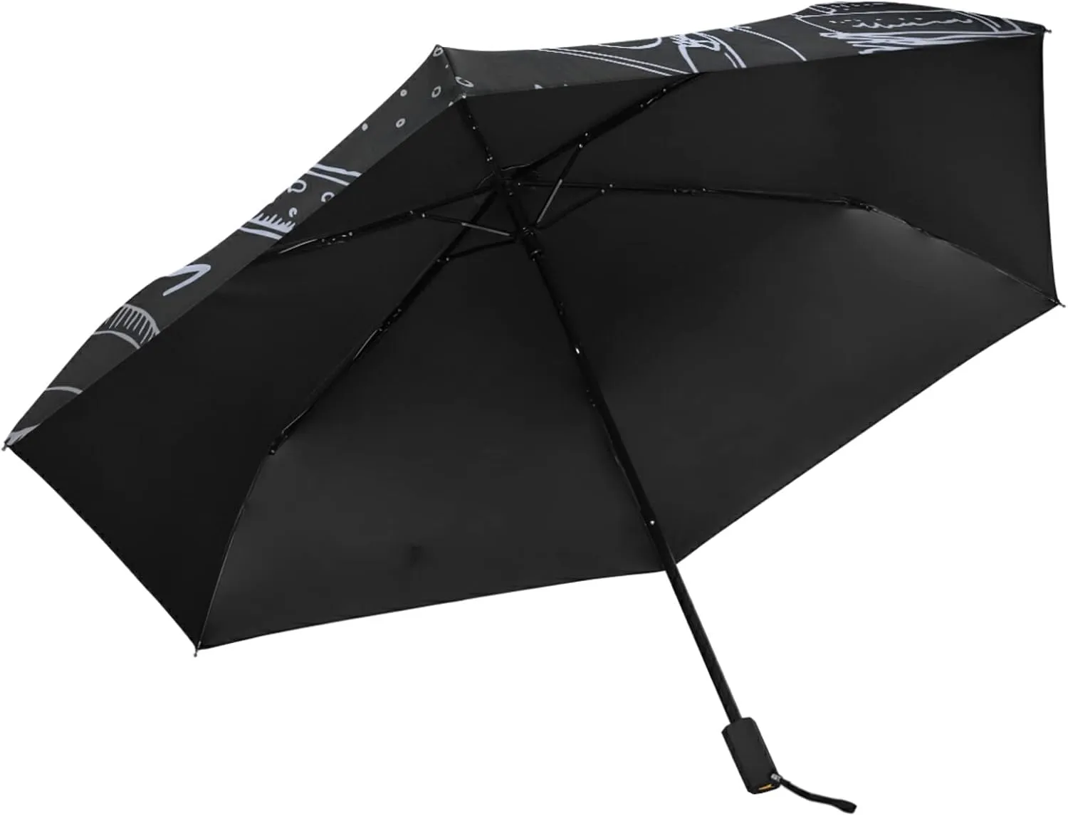 Oyihfvs Parasol Folding Umbrella, Reinforced Windproof Waterproof, Portable Compact Anti-UV Sun Rain Protection for Travel Outdoor