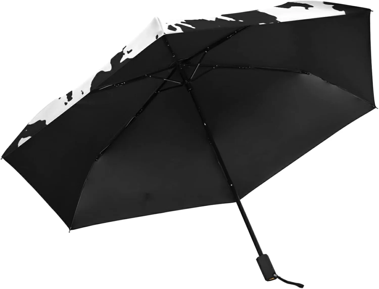 Oyihfvs Parasol Folding Umbrella, Reinforced Windproof Waterproof, Portable Compact Anti-UV Sun Rain Protection for Travel Outdoor