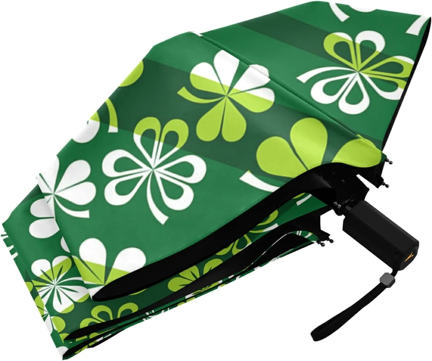 Oyihfvs Parasol Folding Umbrella, Reinforced Windproof Waterproof, Portable Compact Anti-UV Sun Rain Protection for Travel Outdoor