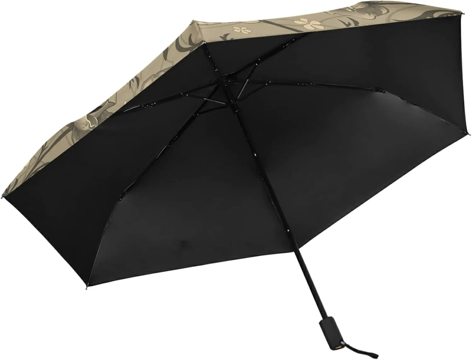 Oyihfvs Parasol Folding Umbrella, Reinforced Windproof Waterproof, Portable Compact Anti-UV Sun Rain Protection for Travel Outdoor