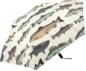 Oyihfvs Parasol Folding Umbrella, Reinforced Windproof Waterproof, Portable Compact Anti-UV Sun Rain Protection for Travel Outdoor