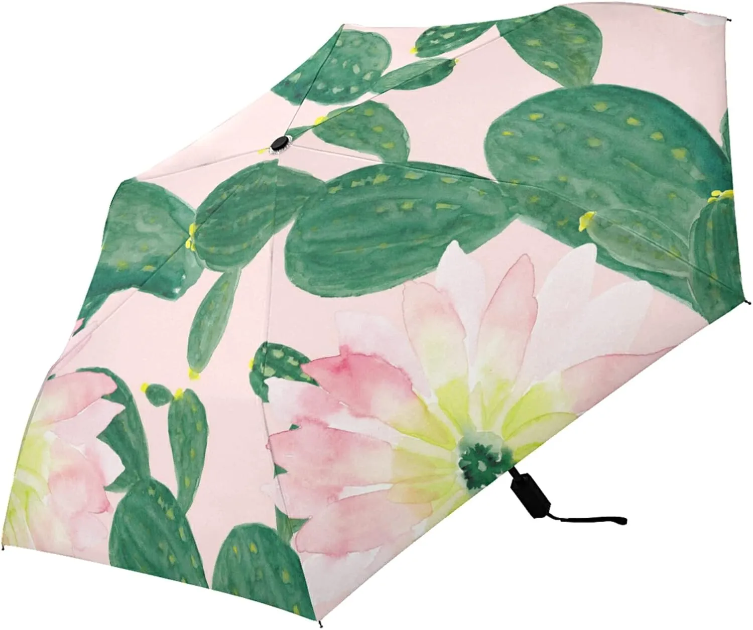Oyihfvs Parasol Folding Umbrella, Reinforced Windproof Waterproof, Portable Compact Anti-UV Sun Rain Protection for Travel Outdoor
