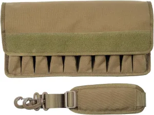 Pistol Magazine Storage Pouch,Molle10 Mag Pouch with Removeable Flaps,Ammo Mag Holder Fits Most Single and Double Magazines