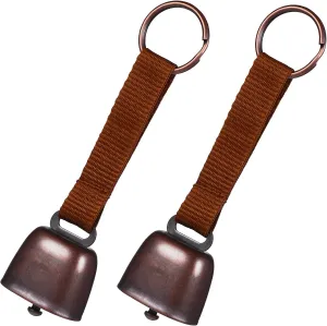 POPETPOP Bear Horn Hiking Bell Nylon Webbing Noise-Alert for Wild Vegetables Harvesting Compact Lightweight