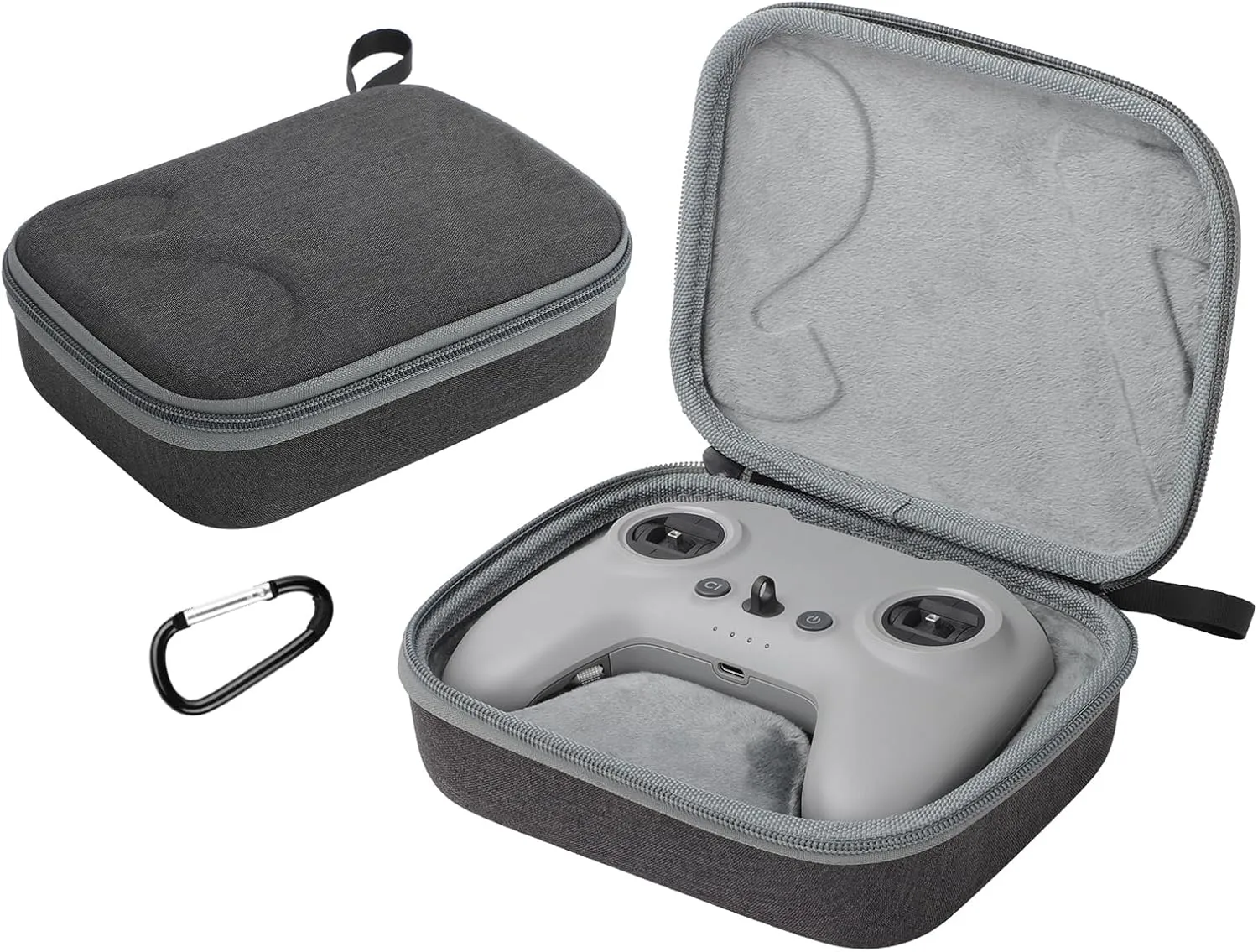 Portable Carrying Case for DJI FPV Remote Controller 3, Hard Shell Storage Bag Travel Case for DJI FPV Remote Controller 3/2, Avata 2 Drone Accessories