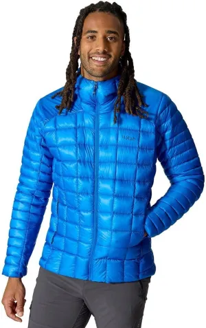 Rab Men's Mythic Alpine Light Jacket - Down Insulated Water-Repellent Windproof Coat for Hiking, Climbing, & Casual