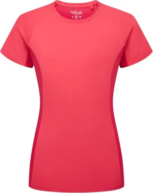 Rab Women's Trail Tee Shirt - Lightweight Short-Sleeve T-Shirt for Trail Running & Hiking