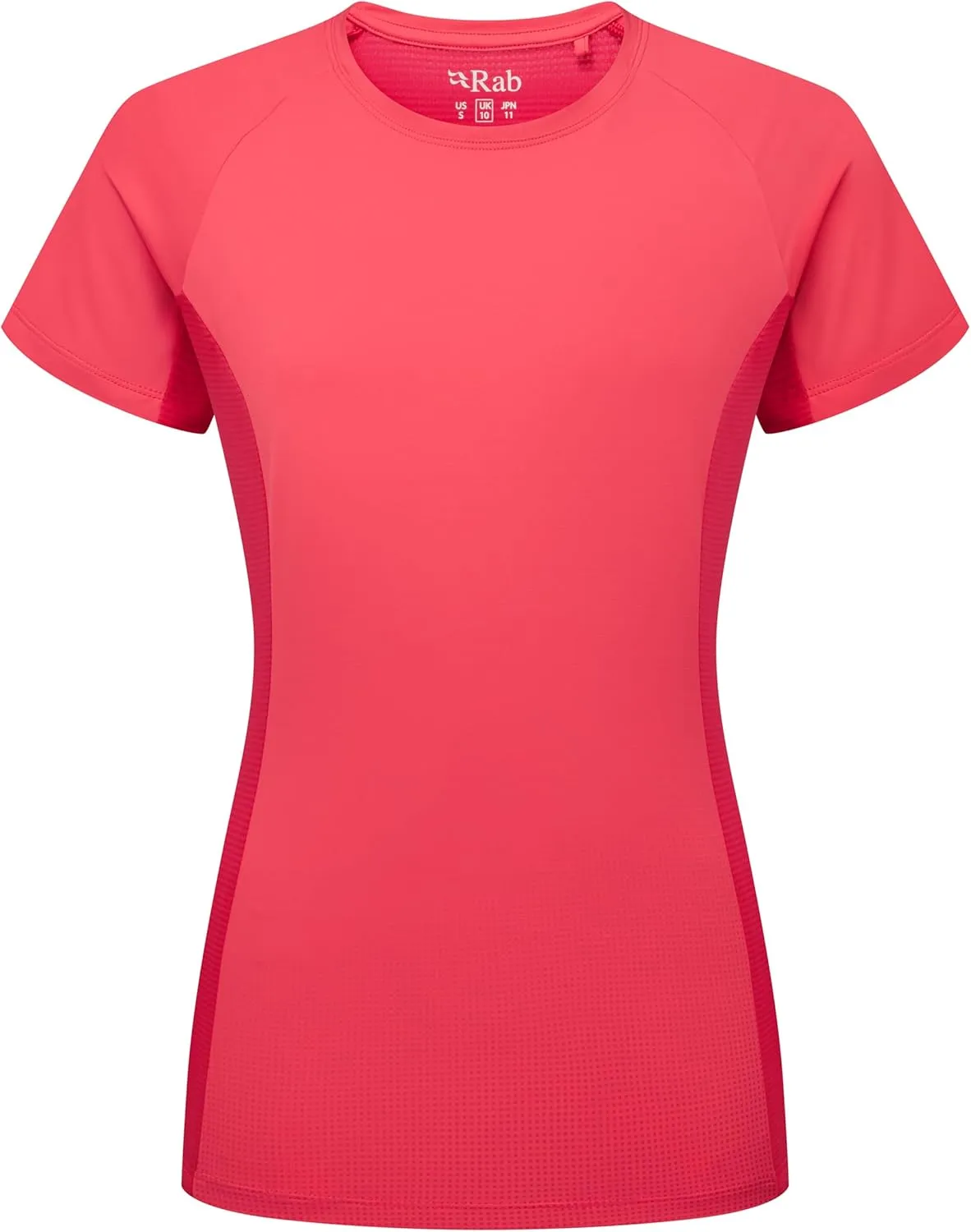 Rab Women's Trail Tee Shirt - Lightweight Short-Sleeve T-Shirt for Trail Running & Hiking