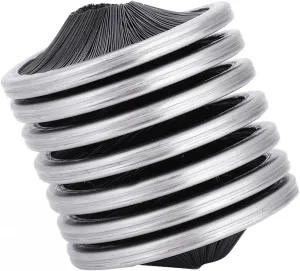 Rope Brush, Rope Cleaner Climbing, Nylon Stainless Steel Climbing Ropes Cleaner, Ropes Wash Tools, for Wire Way Mountaineering Cave Exploration Aerial Work