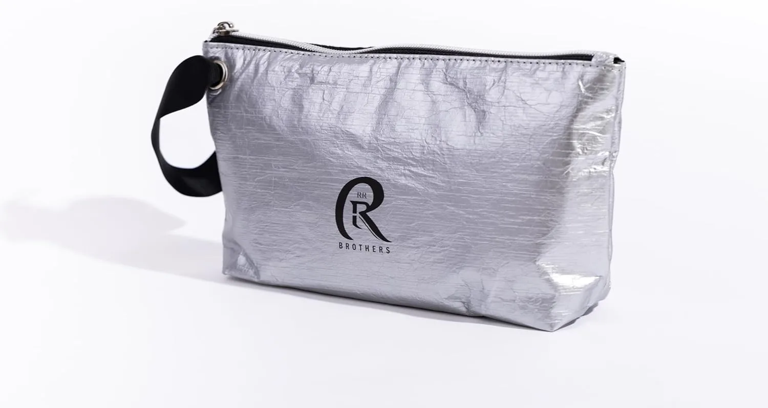 RR Brothers Cosmetic Travel Bag – Makeup Travel Bag for Women – Lightweight Cosmetic Pouch for Toiletries, Makeup, Skincare – Toiletry Organizer for Travel, Vacation, Beach
