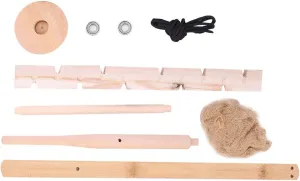 Set of Compact Wood Drilling Fire Tools: for Outdoor Camping, Hiking, Interaction Between Parents and Children - 1 Set