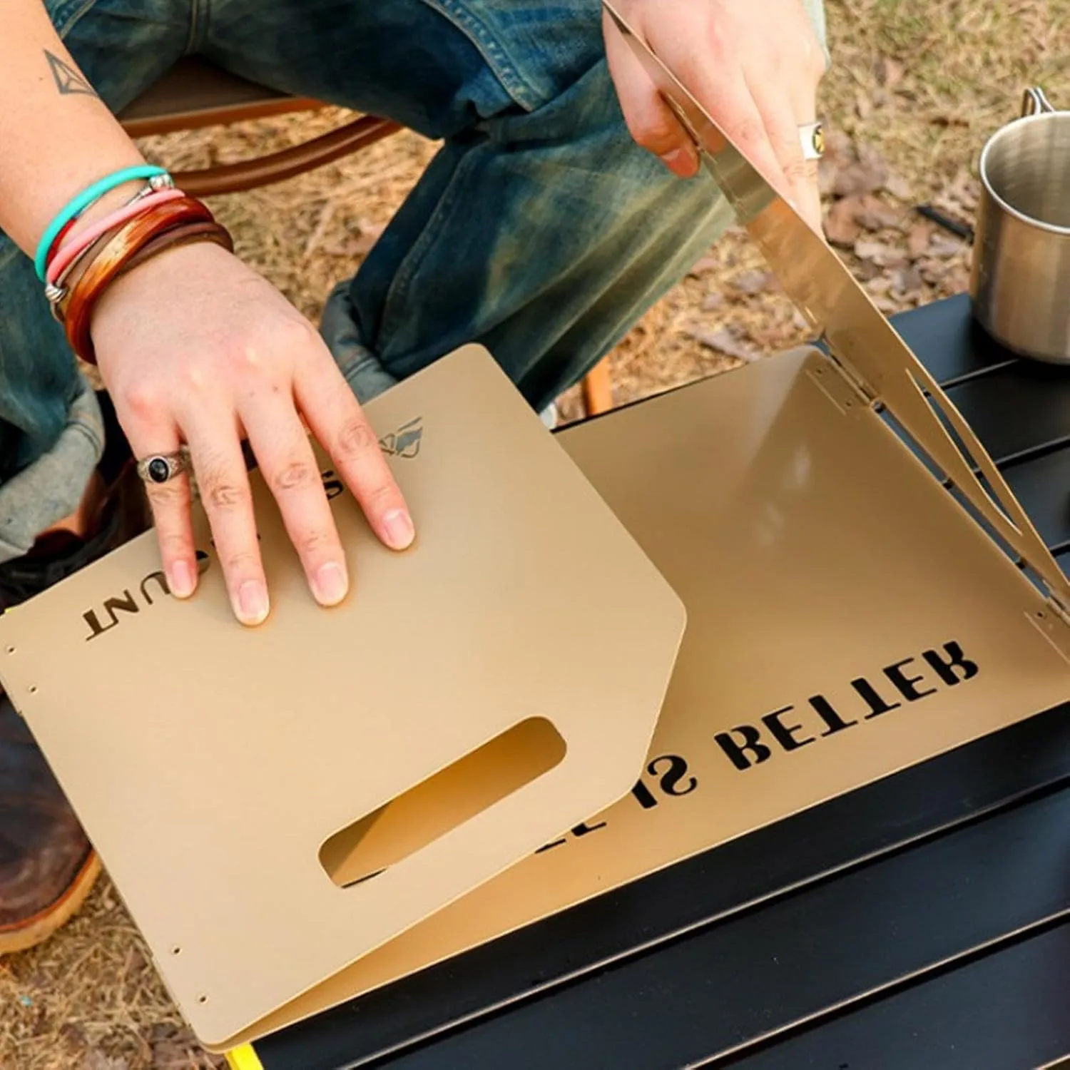 Stove Windscreen - Camping Stove Burner Windshield, Camping Stove Windshield | Folding Stove Wind Shield, Butanee Burner Windshield, Windshield Burner Stoves with Carrying Bag Wind Protection for Camp