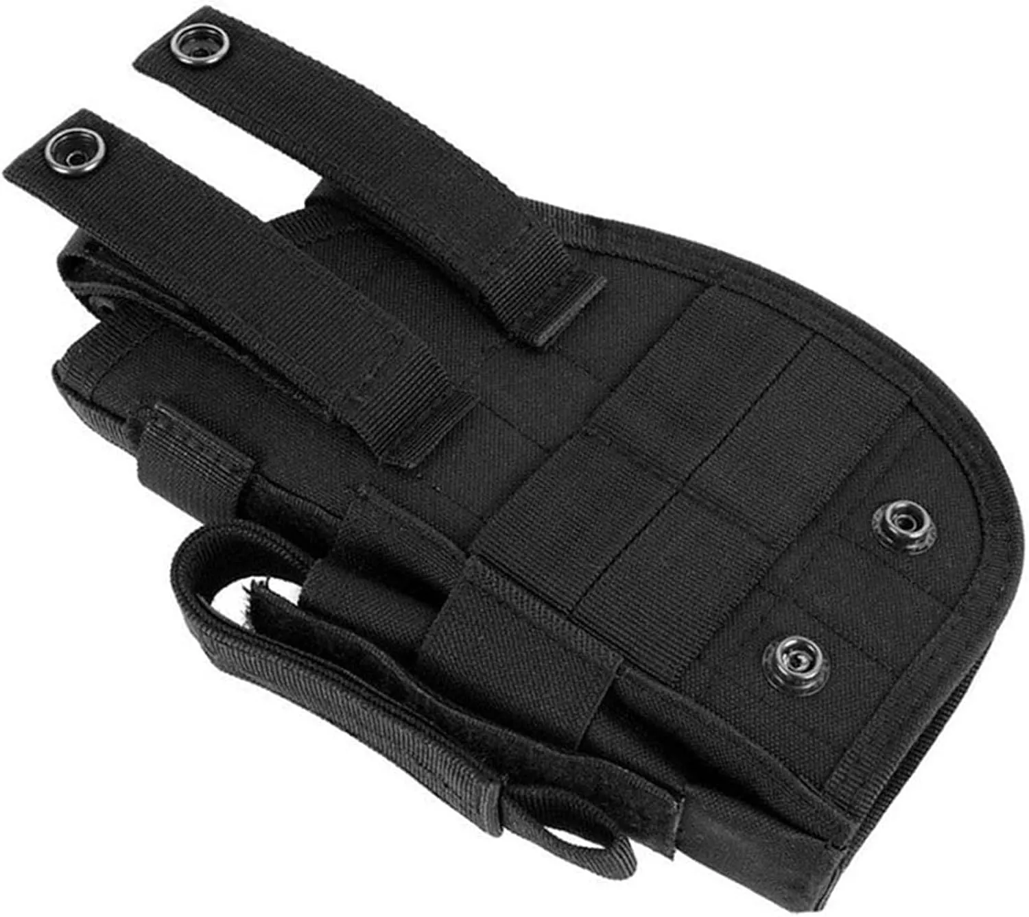 Tactical Adjustable Pistol Holster, Universal Molle Belt Gun Holsters with Magazine Pouch for M1911 G17 G18 G19 G26