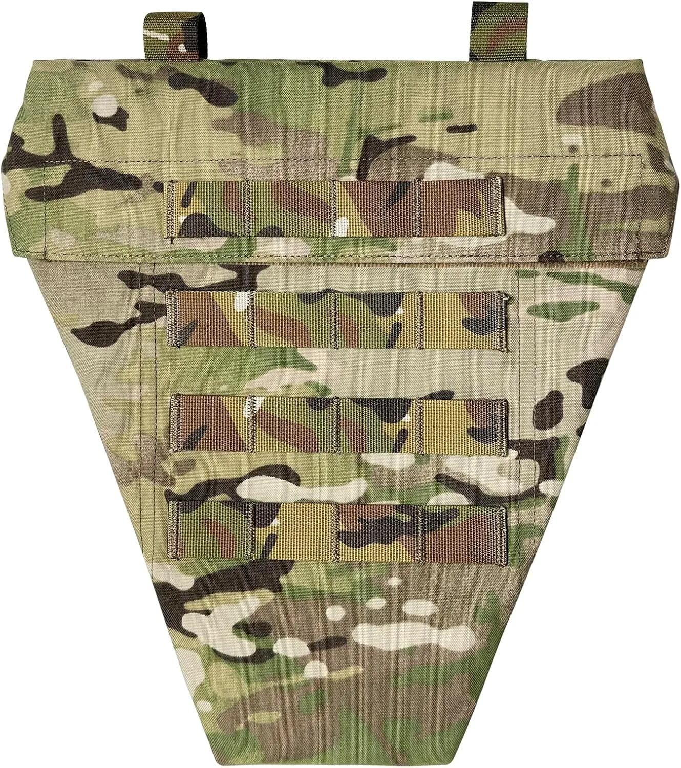 Tactical Crotch Protective Panel - Lower Abdomen Platform Groin Protector 500D Nylon Molle Strap with Foam Inset Padding
