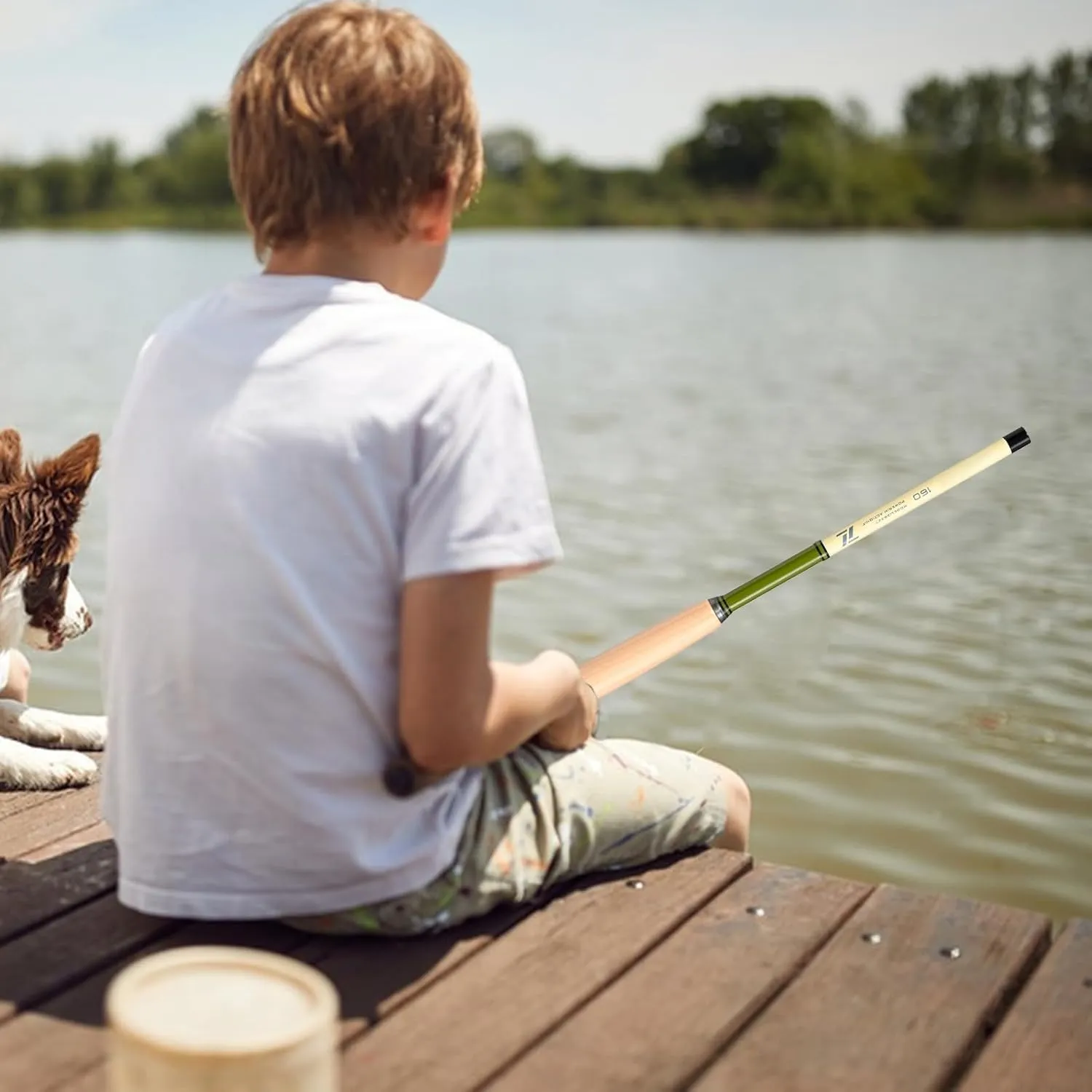 Telescopic Fishing Rod - Extendable Travel Fishing Pole - Pocket Fishing Rod with Grip | Lightweight for Beginners | Kids | Adults | Outdoor Supplies for Camping | Backpack | River | Lake